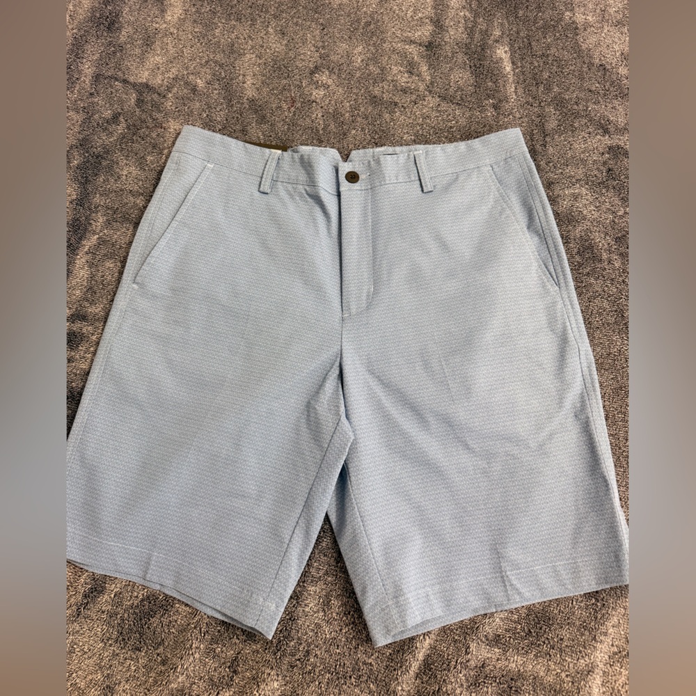 NWT Dunning Men’s Golf Shorts Size 34 Blue